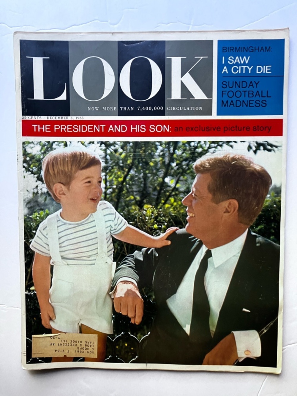 LOOK magazine December 3, 1963 John F. Kennedy RARE